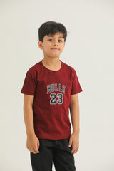 Bulls 23 (maroon)
