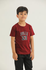 Bulls 23 (maroon)