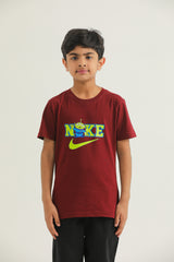 Graphic T-Shirt (Deep Maroon)