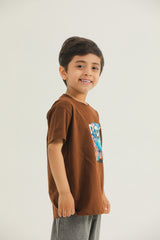 Graphic T-Shirt (Brown)