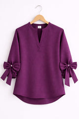 Purple Party Tunic Girls Shirt
