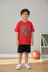 Bulls 23 Red - Indoor Candid Model Shot