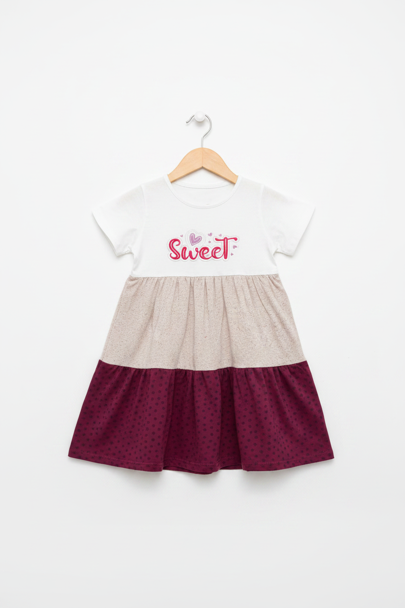 Design 1 Hanger — Dotted Burgundy