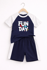 Funday kids summer Tshirt and shorts