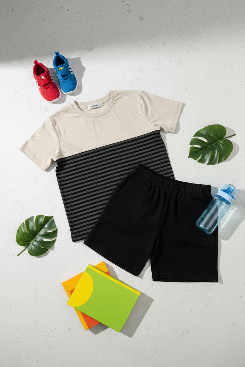 Kids 7-8Y 2-Piece Set Styled Flat Lay