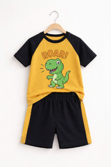 Kids ROAR Dinosaur Raglan Set