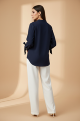 Navy Coord Back No Pockets