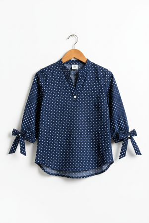 Polka Dot Party Tunic Girls Shirt