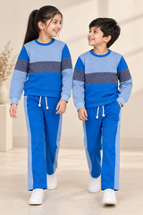 Pakistani-looking children wearing the co-ord set