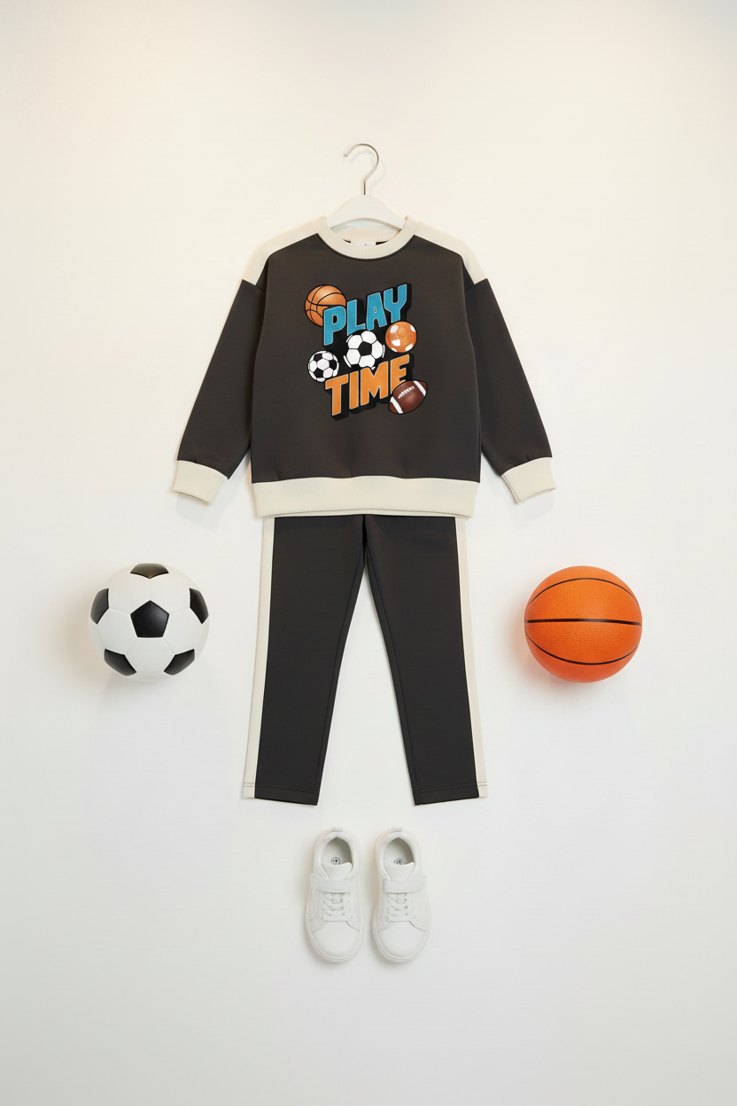 Play Ball Co-ord with Print
