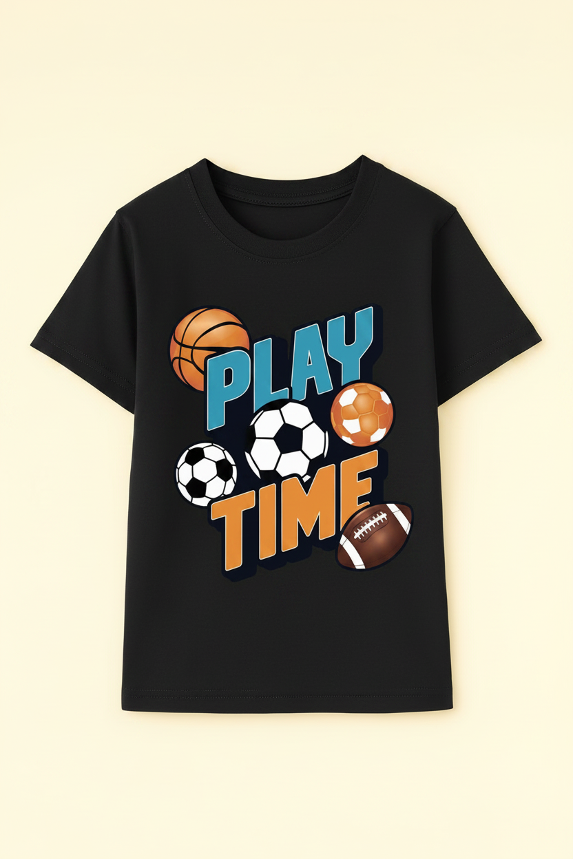 Play Time Tee - Black