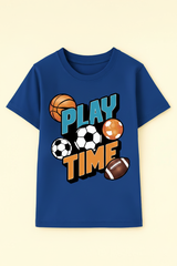 Play Time Tee - Royal Blue