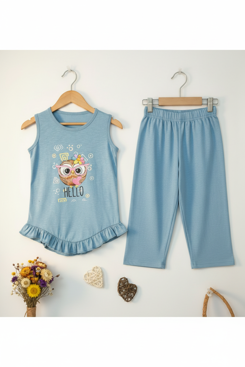 Sky Blue Owl Set – 2:3