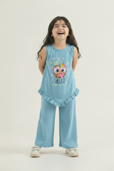 Sky Blue Owl Set - Model White BG