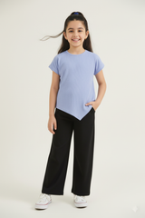 Sky Blue Top - New Model (Cap Sleeves)