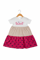 Sweet Butterfly Girls Dress – Hanger Shot