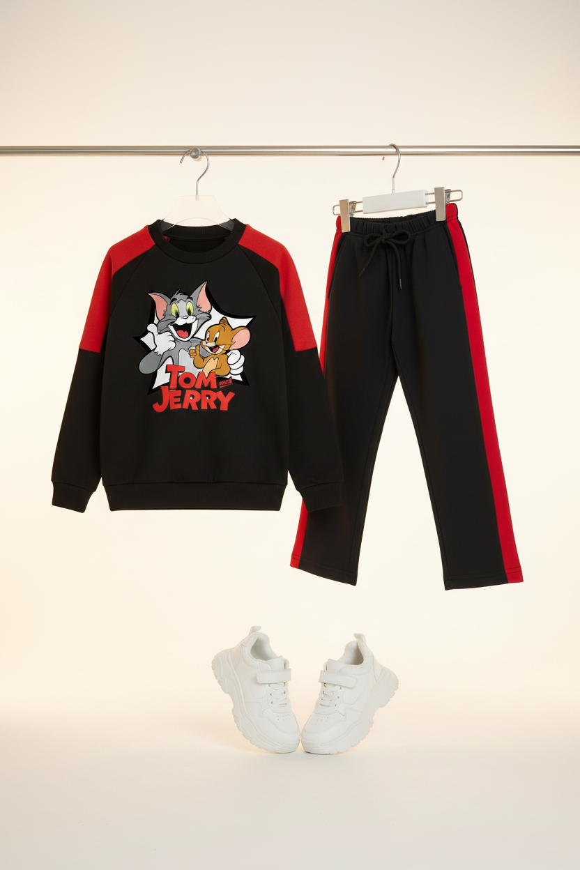 Tom & Jerry Co-ord Set – Light Premium Background