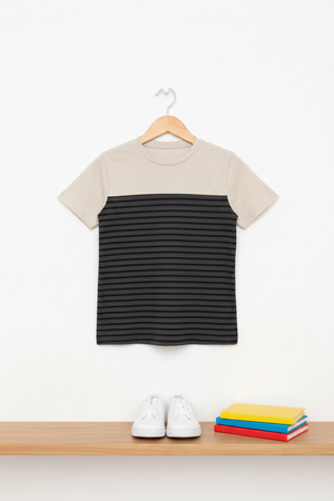Two-Tone Colour Block Tee