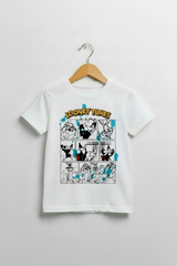 White Looney Tunes Kids Tee - Correct Colors