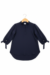 Wooden Hanger - Crepe U-Hem